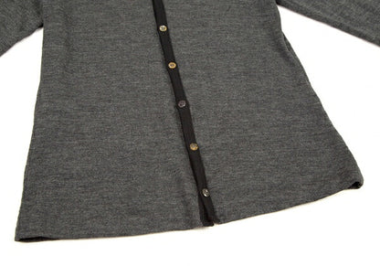 COMME des GARCONS Tricot Piping Cardigan Charcoal Size M