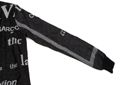 COMME des GARCONS Message Wool Blend Cardigan Size S