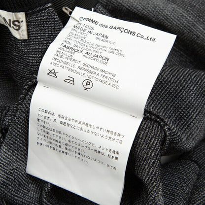 COMME des GARCONS Message Wool Blend Cardigan Size S