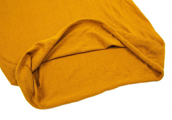 Y's Cotton Colorblock Knit Sweater Mustard Size 2