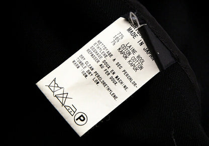 Y's Wool Cotton Wide Silhouette Jacket Brown Size 3