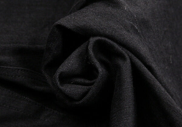 Y's Side Rib Stretch Cotton Pants Black Size 1