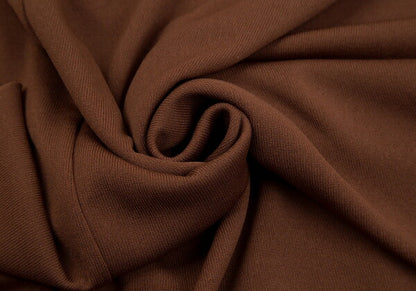 COMME des GARCONS Polyester Drawstring Skirt Brown Size S