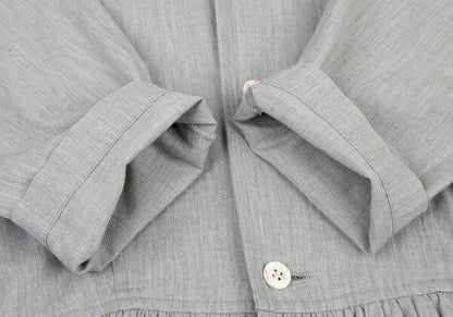 COMME des GARCONS Cotton Gather Draped Dress Gray Size M
