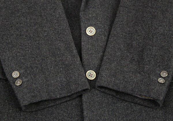 Papas Wool 2-Button Jacket Gray Size M