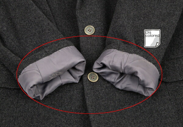 Papas Wool 2-Button Jacket Gray Size M