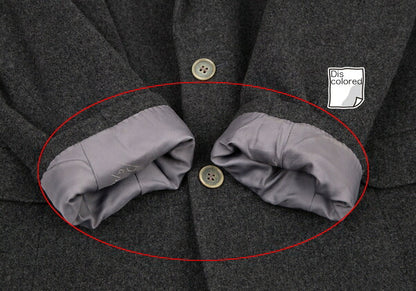 Papas Wool 2-Button Jacket Gray Size M