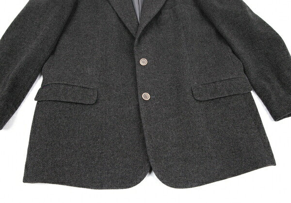Papas Wool 2-Button Jacket Gray Size M