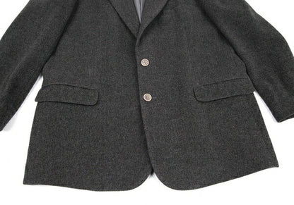 Papas Wool 2-Button Jacket Gray Size M