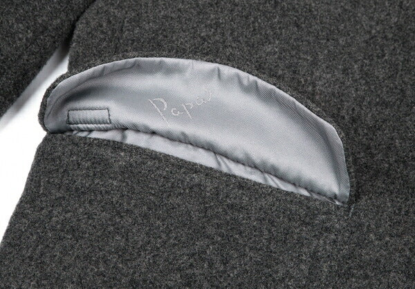 Papas Wool 2-Button Jacket Gray Size M