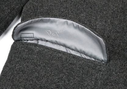 Papas Wool 2-Button Jacket Gray Size M
