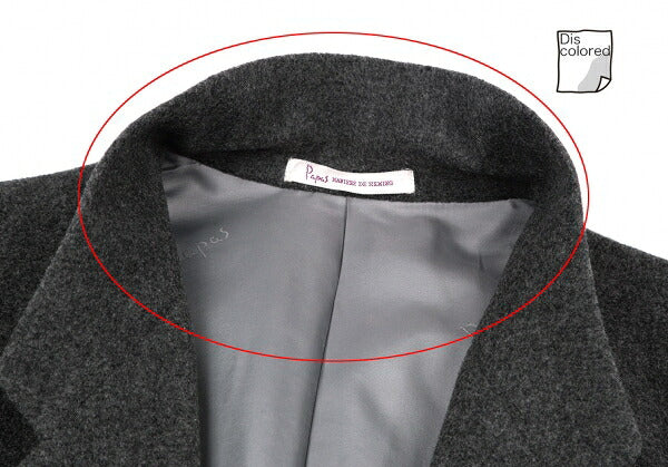 Papas Wool 2-Button Jacket Gray Size M