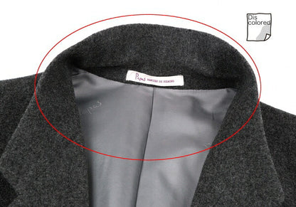 Papas Wool 2-Button Jacket Gray Size M