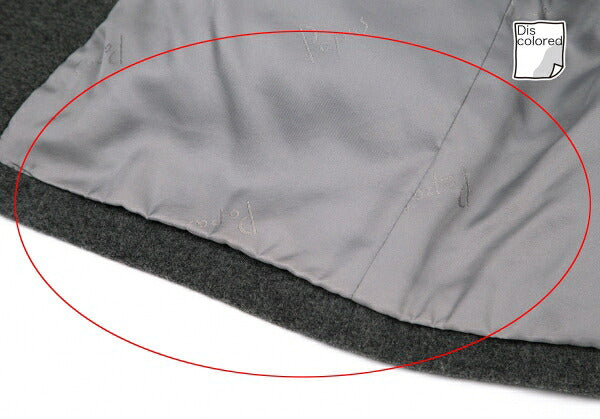 Papas Wool 2-Button Jacket Gray Size M