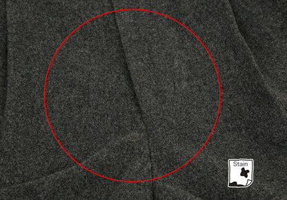 Papas Wool Two-Tuck Tapered Pants Gray Size M