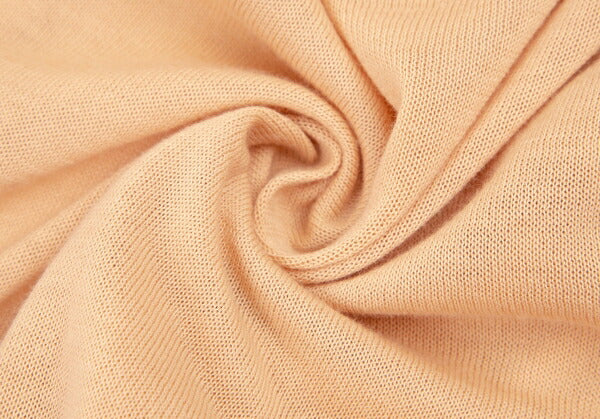 CELINE Cotton Ribbon Design V-Neck Salmon Pink Cardigan Size S