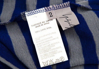 Yohji Yamamoto FEMME Wool Stripe Turtleneck Knit Size 2