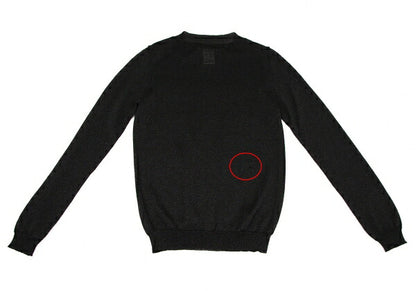 Y's Rayon Blend Lame Knit Zip Jacket Black Size 3