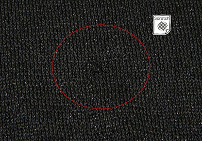 Y's Rayon Blend Lame Knit Zip Jacket Black Size 3