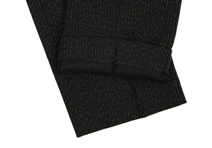 ISSEY MIYAKE HaaT Blended Stripe Pants Black/White Size 2