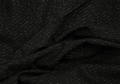 ISSEY MIYAKE HaaT Blended Stripe Pants Black/White Size 2