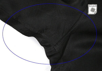 Yohji Yamamoto POUR HOMME 17SS Silk Paste Shirt Black Size 4