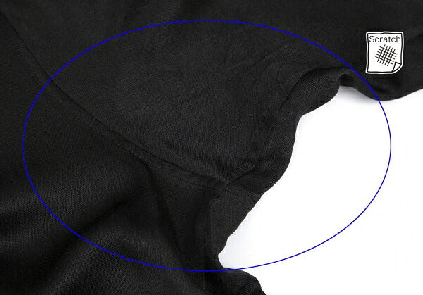 Yohji Yamamoto POUR HOMME 17SS Silk Paste Shirt Black Size 4