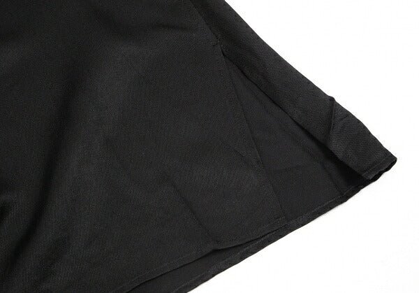 Yohji Yamamoto POUR HOMME 17SS Silk Paste Shirt Black Size 4