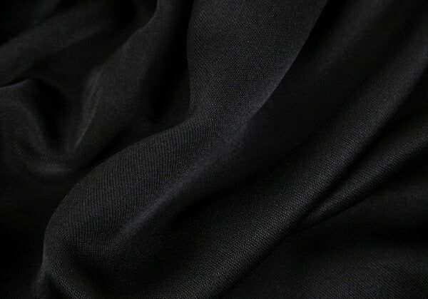 Yohji Yamamoto POUR HOMME 17SS Silk Paste Shirt Black Size 4