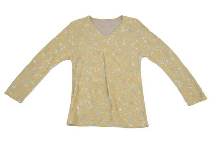 JURGEN LEHL Babaghuri Front Tuck Floral Knit Multi Size M
