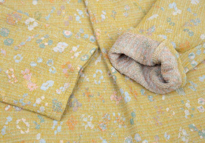 JURGEN LEHL Babaghuri Front Tuck Floral Knit Multi Size M