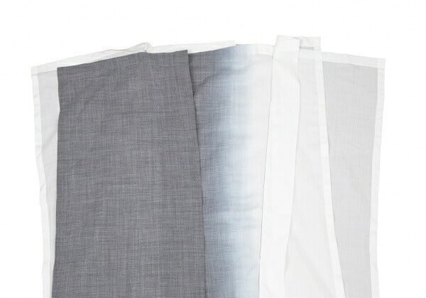 ISSEY MIYAKE 132 5. Gradient Tunic White/Gray Blouse Size 2