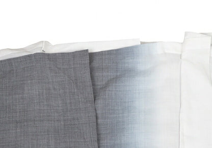 ISSEY MIYAKE 132 5. Gradient Tunic White/Gray Blouse Size 2
