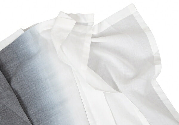 ISSEY MIYAKE 132 5. Gradient Tunic White/Gray Blouse Size 2