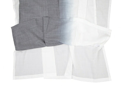 ISSEY MIYAKE 132 5. Gradient Tunic White/Gray Blouse Size 2