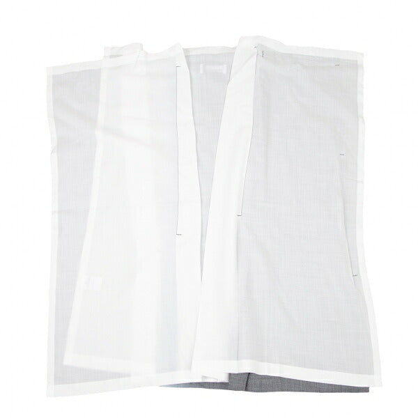 ISSEY MIYAKE 132 5. Gradient Tunic White/Gray Blouse Size 2