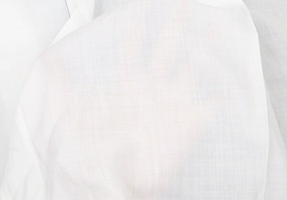 ISSEY MIYAKE 132 5. Gradient Tunic White/Gray Blouse Size 2