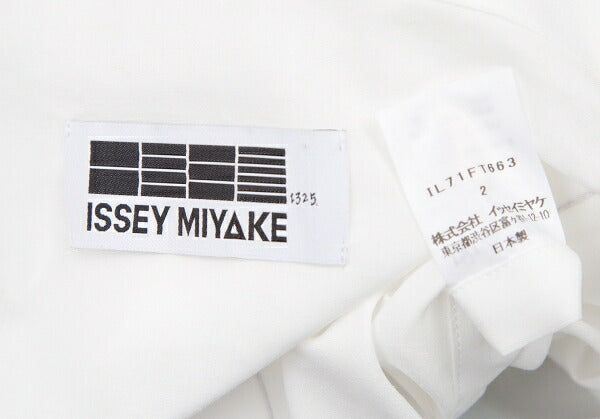 ISSEY MIYAKE 132 5. Gradient Tunic White/Gray Blouse Size 2