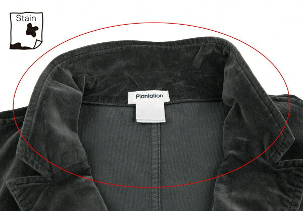 Plantation Moleskin 1B Jacket Gray Size L