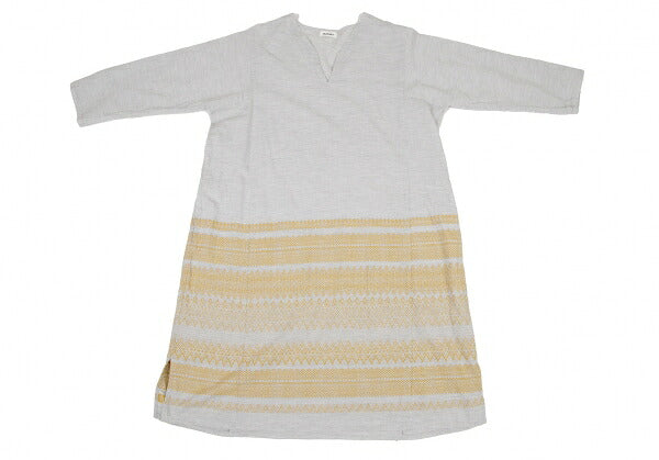Plantation Garment Washed Native Dress Gray Size M