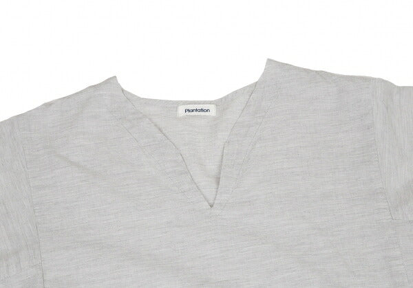 Plantation Garment Washed Native Dress Gray Size M
