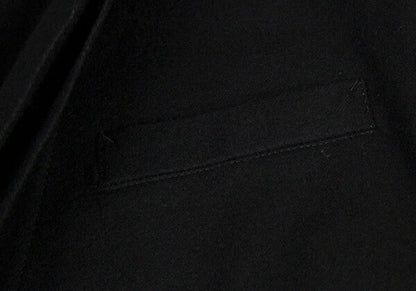 Y's Red Label Wool Nylon Tailored Blazer Black Size 4