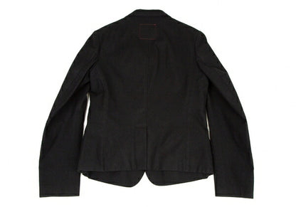 Y's Red Label Wool Nylon Tailored Blazer Black Size 4