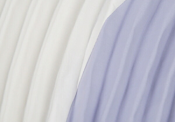 ISSEY MIYAKE FRONDS Hand Pleated Blouse White Size M