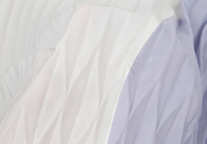 ISSEY MIYAKE FRONDS Hand Pleated Blouse White Size M