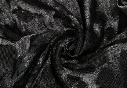 LANVIN collection Rayon Blend Woven Skirt Silver Size 38