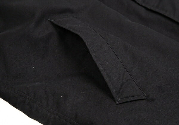 Papas Black Cotton Hooded Down Coat Size LL