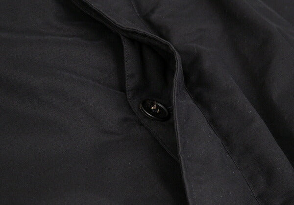 Papas Black Cotton Hooded Down Coat Size LL