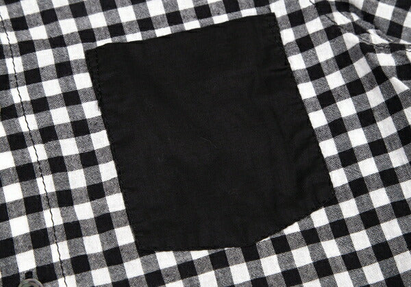 tricot COMME des GARCONS Gingham Check Shirt Black Size M