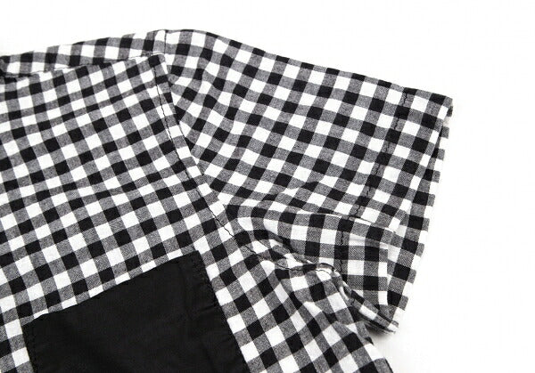 tricot COMME des GARCONS Gingham Check Shirt Black Size M